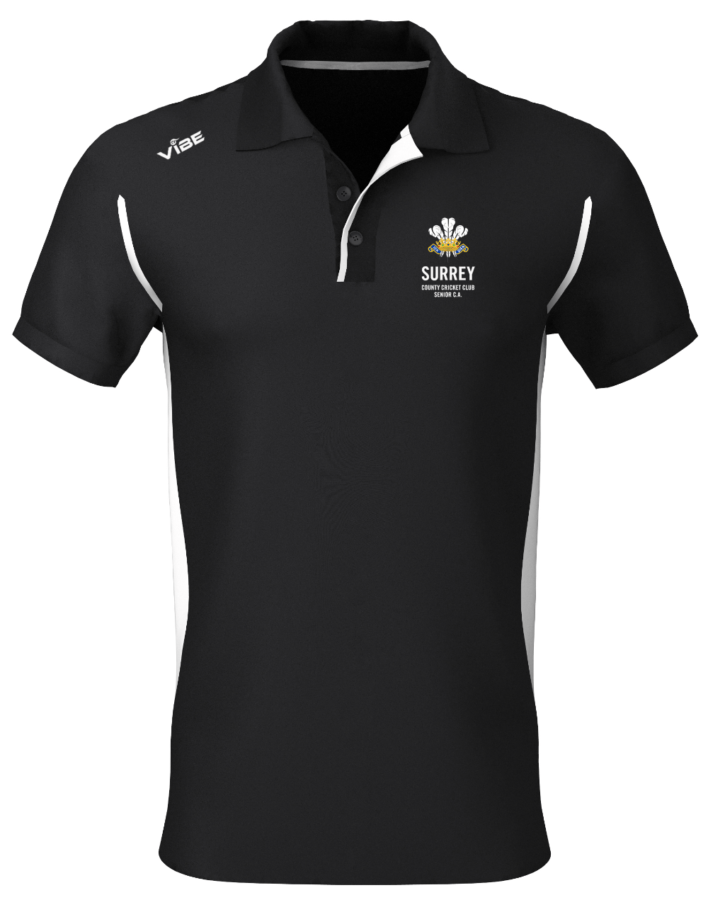 SSCA Edge Pro Team Polo Black