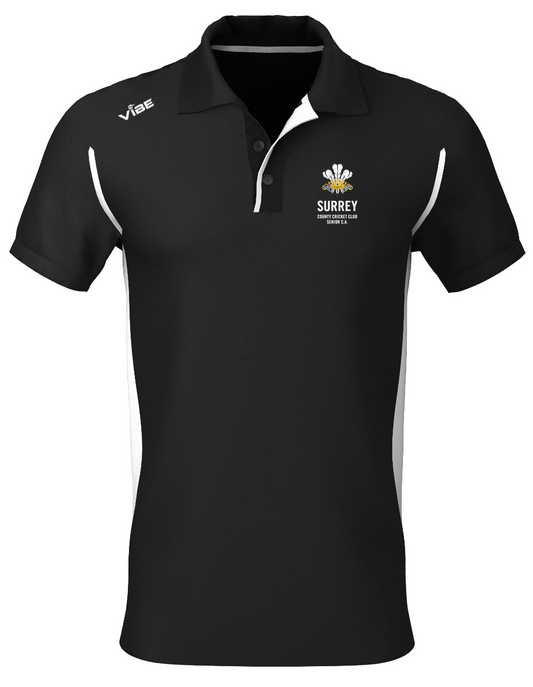 SSCA Edge Pro Team Polo Black