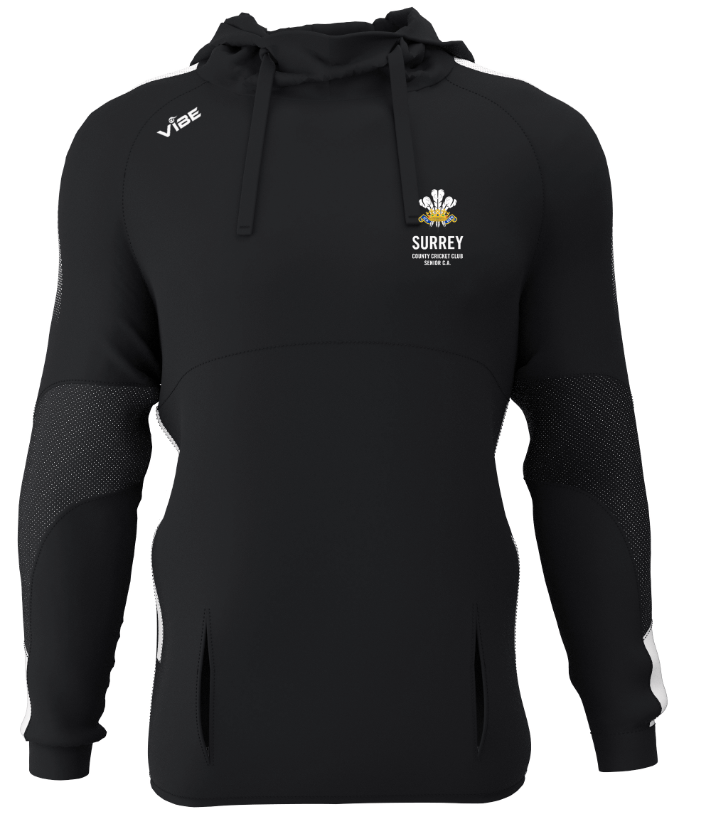 SSCA Edge Pro Tech Poly Hoodie Black/White