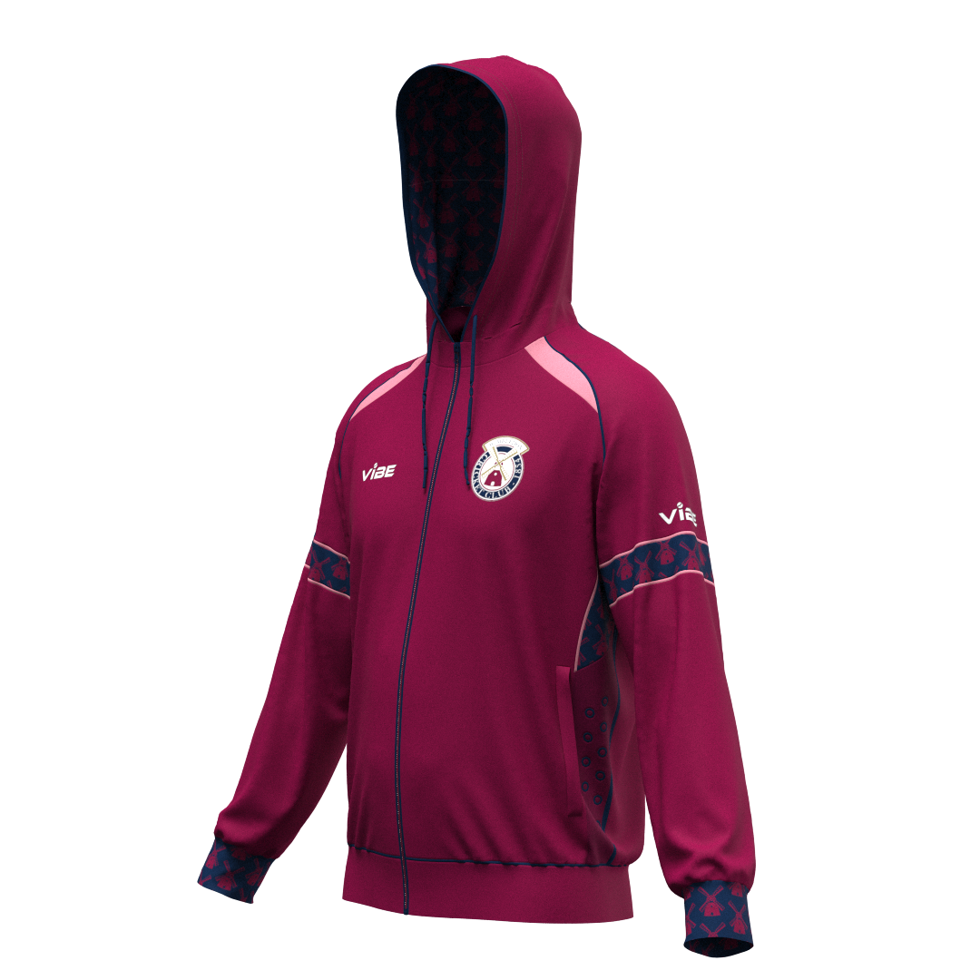 Wimbledon CC Junior Waterproof Hooded Top