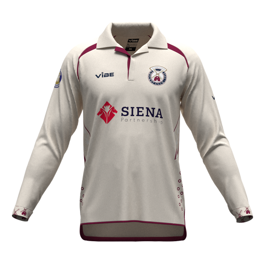 Wimbledon CC White Match Day Shirt (Long Sleeves)