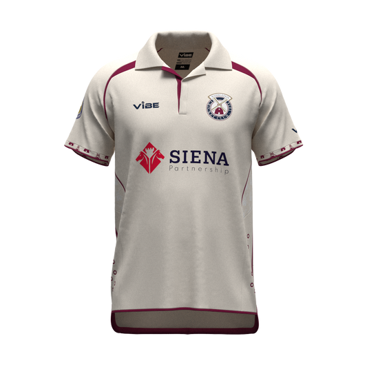 Wimbledon CC Junior White Match Day Shirt (Short Sleeves)