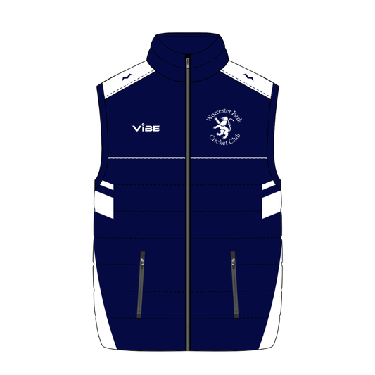 Worcester Park CC Padded Gilet Senior